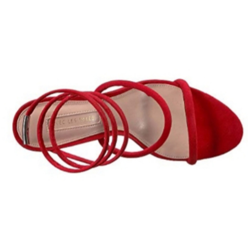 Sultry Red Avec Les Filles Heels - Picture 5 of 6